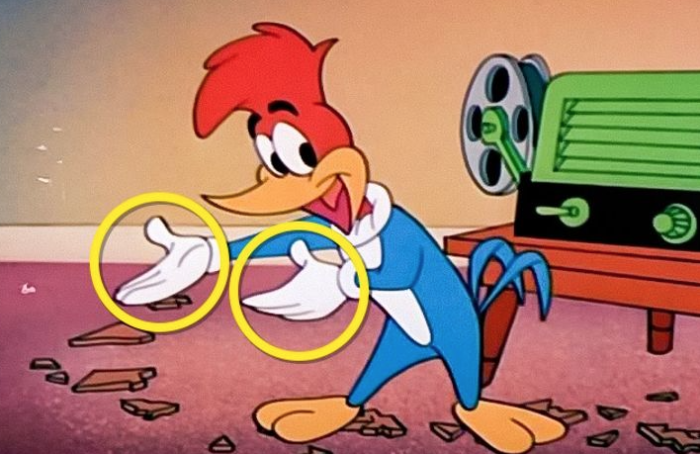 Esta é a verdadeira razão pela qual os personagens de desenhos animados usam luvas brancas