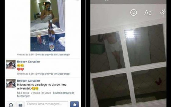 Mulher trai o namorado e posta fotos com outro em motel no seu perfil: “Eu te avisei”